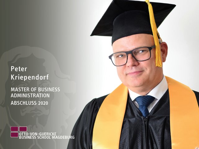 Peter Kriependorf (MBA-Abschluss 2020)